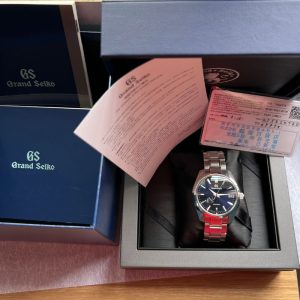 GRAND SEIKO Spring Drive Midnight Blue SBGA375 4