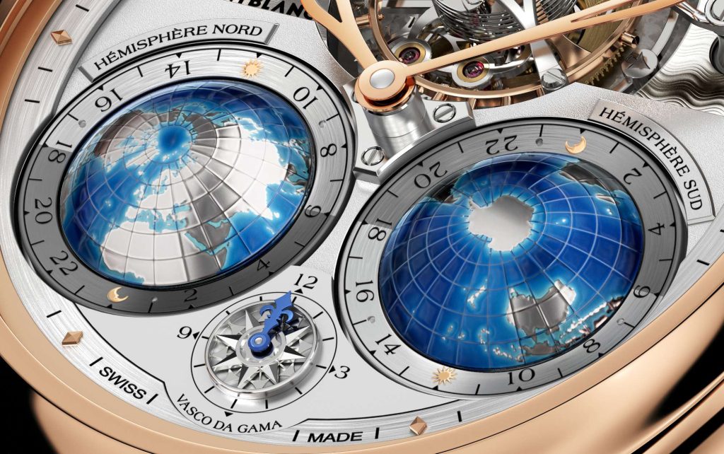 montblanc tourbillon cylindrique geosphc3a8res vasco da gama close up worldtime 111675 2000