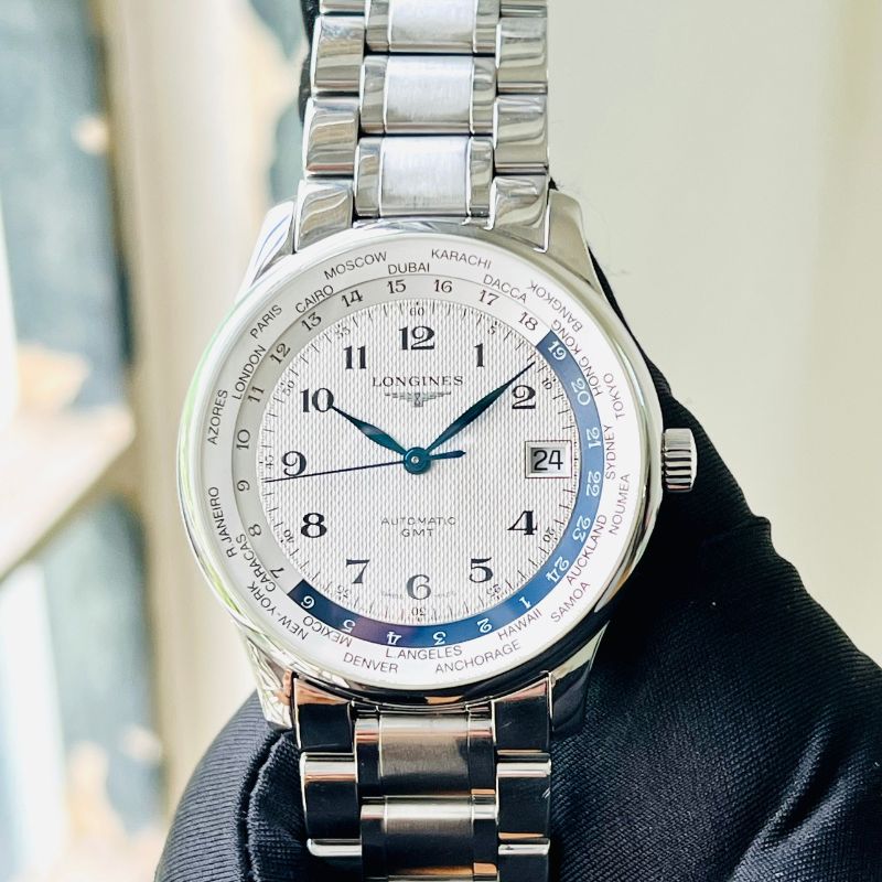 Longines master collection world time hot sale